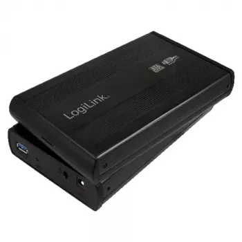 LogiLink puzdro 3,5 palca S-SATA HDD USB 3.0 hliník - puzdro na úložisko - 3.5 (8.9 cm)