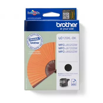 Atramentová kazeta Brother LC129XLBK čierna