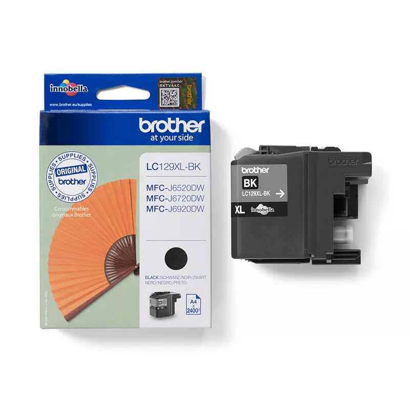 Atramentová kazeta Brother LC129XLBK čierna