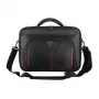 Targus Classic+ 14-palcová taška na notebook Clamshell, čierna/červená CN414EU