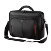Targus Classic+ 18-palcová taška na notebook Clamshell, čierna/červená CN418EU