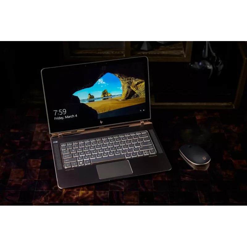 HP Bluetooth® myš Z5000, obojručná, laserová, Bluetooth, biela