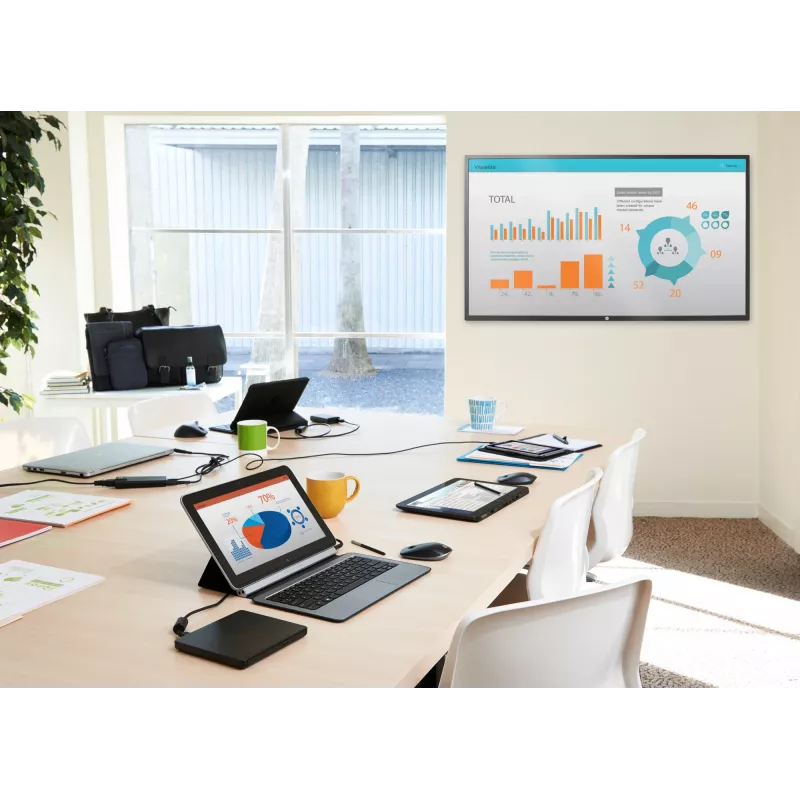HP Bluetooth® myš Z5000, obojručná, laserová, Bluetooth, biela