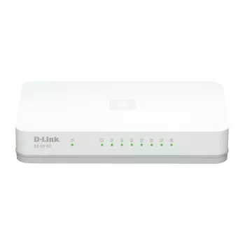 D-Link GO-SW-8G/E sieťový switch unmanaged Gigabit Ethernet (10/100/1000) biela