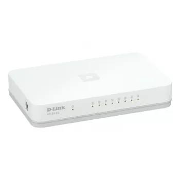 D-Link GO-SW-8G/E sieťový switch unmanaged Gigabit Ethernet (10/100/1000) biela