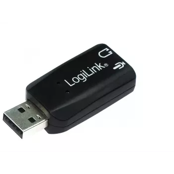 USB zvuková karta LOGILINK UA0053 — USB rozhranie, 5.1-kanálový audio výstup