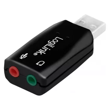 USB zvuková karta LOGILINK UA0053 — USB rozhranie, 5.1-kanálový audio výstup