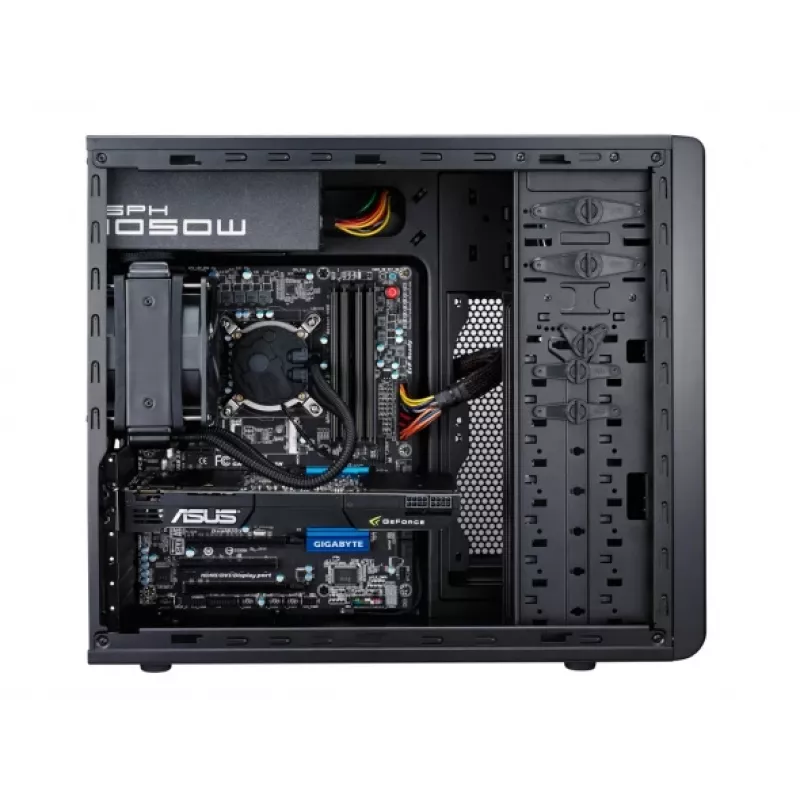 COOLER MASTER skriňa Coolermaster Force 500 Midi-Tower ATX bez napájacieho zdroja čierna