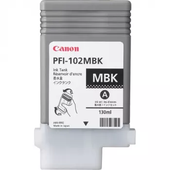 Canon PFI-102MBK atramentová kazeta originálna matná čierna