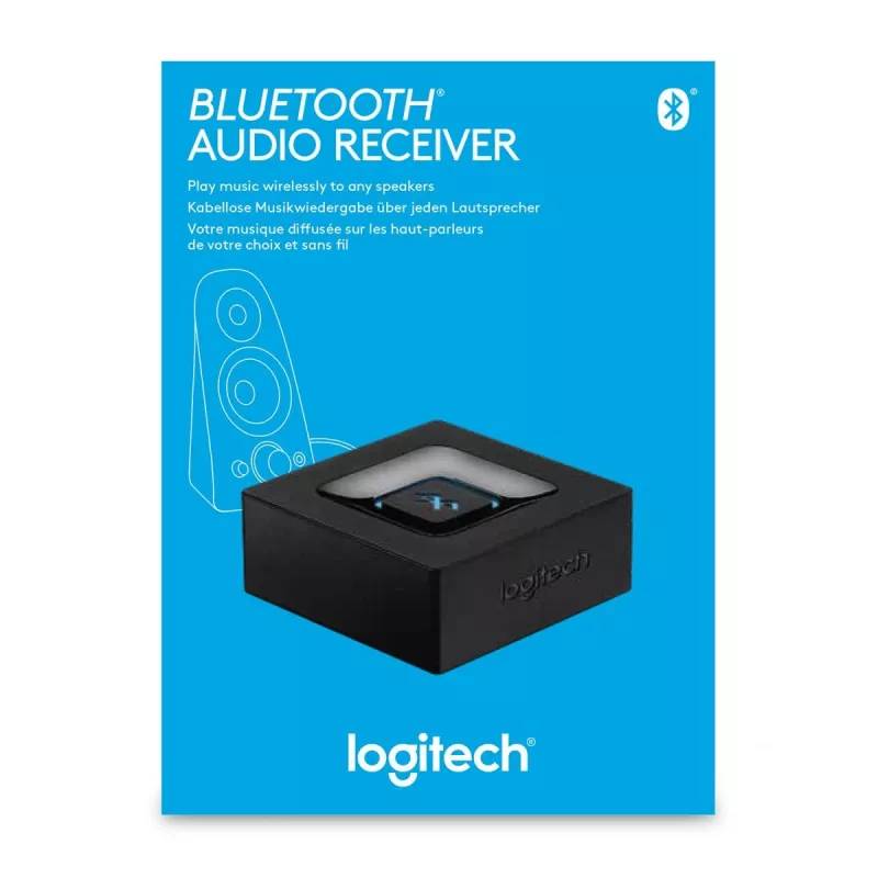 Logitech 980-000912 Bluetooth audio prijímač, čierny