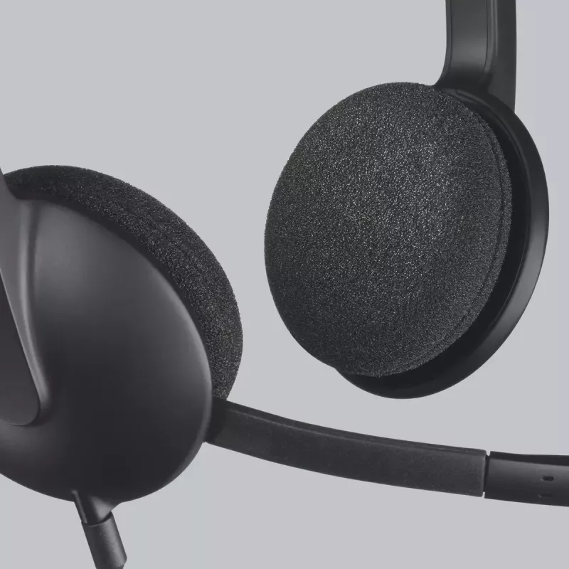 LOGITECH H340 - USB - headset - čierna