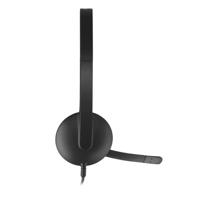 LOGITECH H340 - USB - headset - čierna