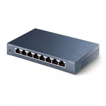 TP-Link 8-portový 10/100/1000Mbps desktopový sieťový switch, nespravovaný, Gigabit Ethernet (10/100/1000), Full Duplex