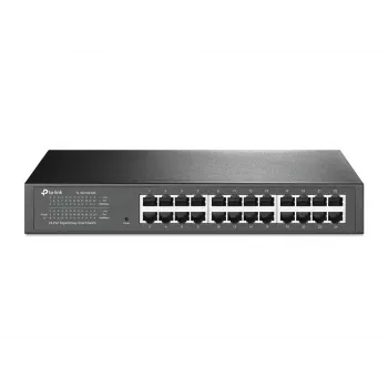TP-Link 24-portový Gigabit Easy Smart switch, spravovaný, L2, Gigabit Ethernet (10/100/1000), rack montáž, 1U