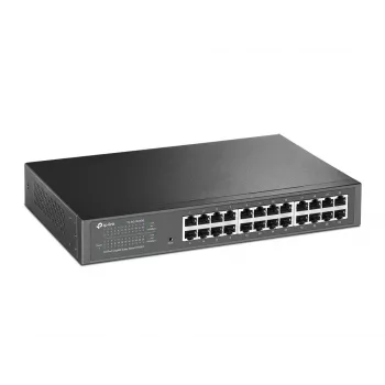 TP-Link 24-portový Gigabit Easy Smart switch, spravovaný, L2, Gigabit Ethernet (10/100/1000), rack montáž, 1U