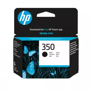 HP 350 originálna čierna atramentová kazeta