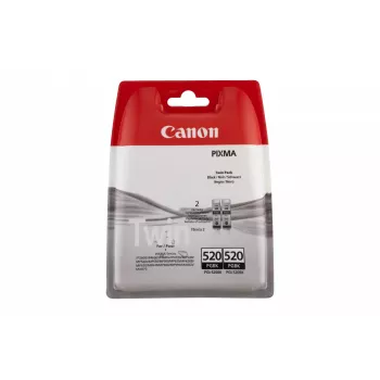 Kazeta Canon Ink 2932B012 PGI-520 dvojbalenie čierna