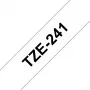 Brother TZE-241 popisná páska čierna na bielu