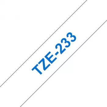 Brother TZE-233 popisná páska modrá na bielu