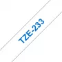 Brother TZE-233 popisná páska modrá na bielu