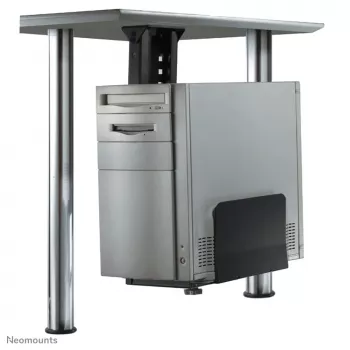 Neomounts CPU-D200BLACK držiak CPU - max. 30 kg - univerzálny, na stôl montovateľný držiak CPU, 30 kg, čierna, oceľ, Taiwan, 230 mm