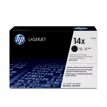 HP 14X čierna originálna LaserJet tonerová kazeta s vysokou výťažnosťou, 17500 strán, čierna, 1 ks