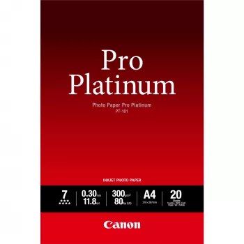 Canon PT-101 Pro Platinum fotografický papier A4 – 20 listov