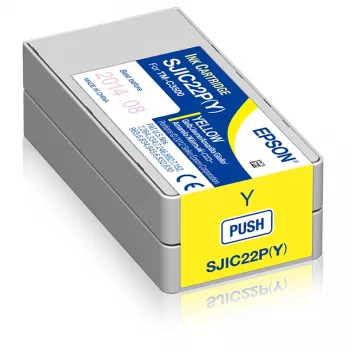 Epson SJIC22P(Y): atramentová kazeta pre ColorWorks C3500 (žltá)
