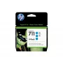HP 711 3-bal. 29 ml azúrové atramentové kazety DesignJet, HP DesignJet T100, T120, T125, T130, T520, T525, T530 tlačová séria, termálna atramentová tlač, azúrová, Singapur, Malajzia, 114,8 mm, 45 mm