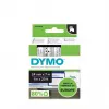 DYMO Authentic D1 etikety | 24 mm x 7 m rolka | čierna tlač na priehľadnej | samolepiace etikety pre LabelManager tlačiareň etikiet