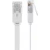 Sieťový kábel Goobay 95156 RJ-45 Cat6 10 m biely
