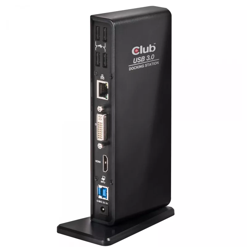 CLUB3D USB Gen1 Type A Dual Display (HDMI a DVI) DisplayLink™ dokovacia stanica