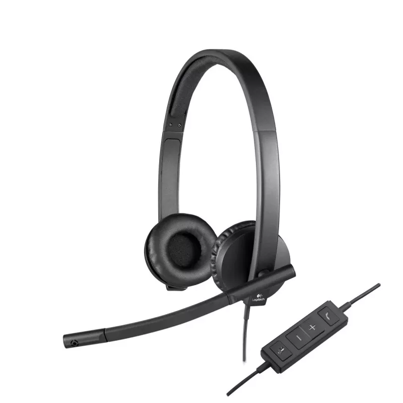 LOGITECH H570e - USB - stereo headset