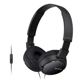 Sony MDR-ZX110AP, káblový, 12 - 22000 Hz, hovory/hudba, 120 g, headset, čierny