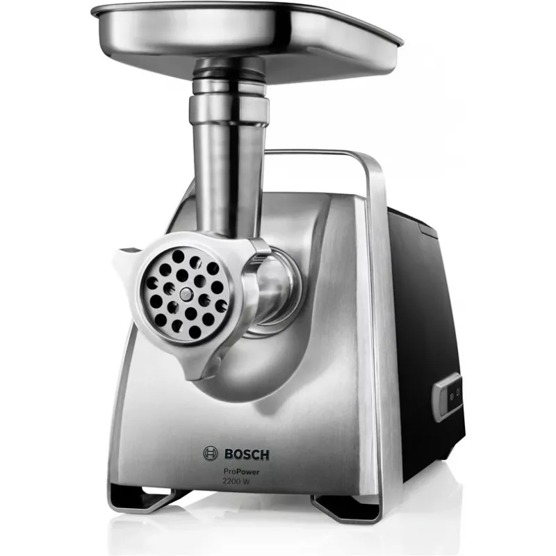 Bosch MFW68660 mlynček na mäso 800 W čierny, chrómový