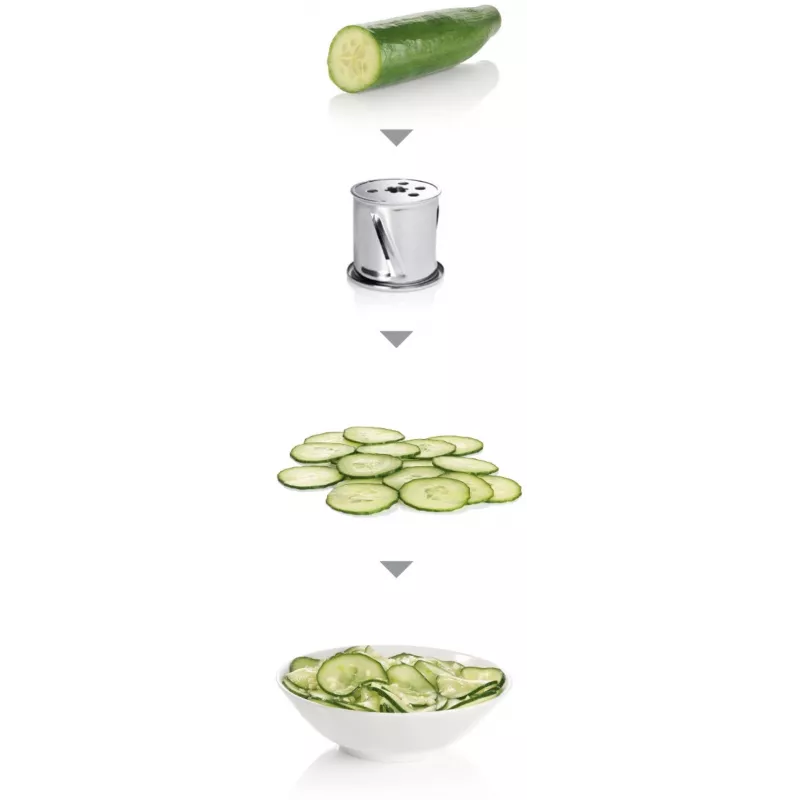 Bosch MFW68660 mlynček na mäso 800 W čierny, chrómový