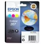 Epson Globe jednobalenie farba 267 atramentová kazeta, azúrová, purpurová, žltá, pigmentový atrament, 6,7 ml, 1 ks, 200 strán