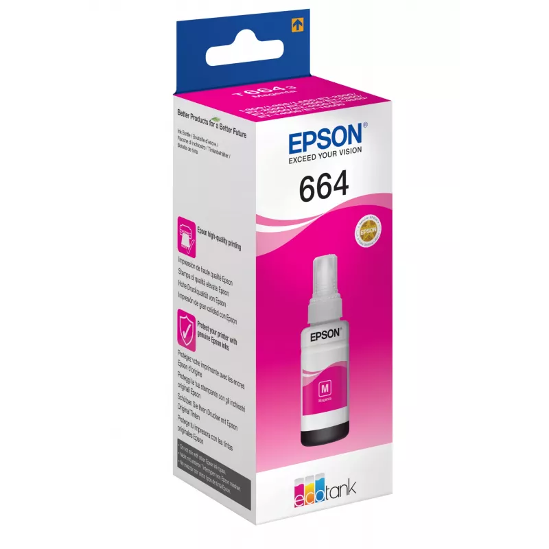 Epson 664 Ecotank purpurová atramentová fľaša (70 ml)