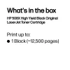 HP 508X High Yield čierna originálna LaserJet tonerová kazeta, 12.500 strán, čierna, 1 ks