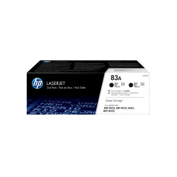 HP 83A 2-balík čierne originálne LaserJet tonerové kazety