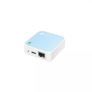 TP-Link TL-WR802N WLAN router Fast Ethernet Single-Band (2,4 GHz) modrá, biela
