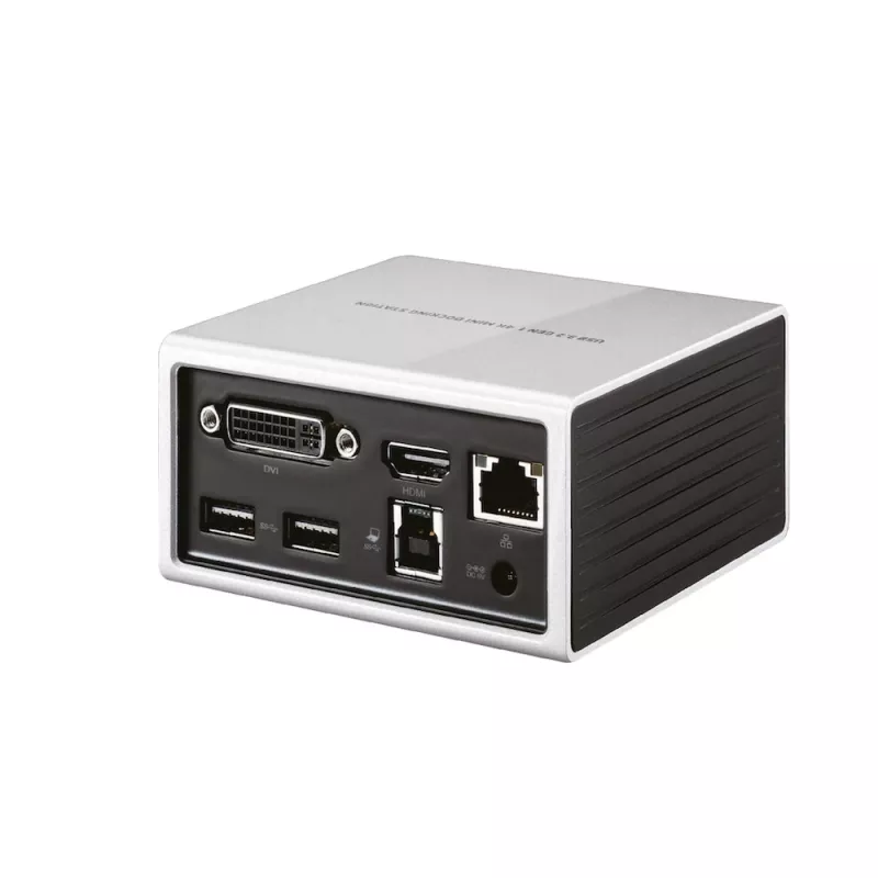 CLUB3D USB 3.2 Gen 1 4K UHD pri 30Hz Mini dokovacia stanica ultra-slim dizajn