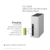 CLUB3D USB 3.2 Gen 1 4K UHD pri 30Hz Mini dokovacia stanica ultra-slim dizajn