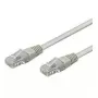 Sieťový kábel Goobay CAT 6-100 UTP RJ-45 1 m sivý