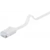 Sieťový kábel Goobay 93357 RJ-45 Cat5e 0.5 m biely