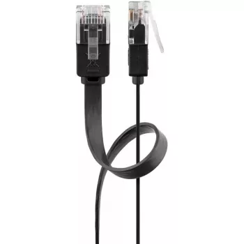 Sieťový kábel Goobay 95387 RJ-45 Cat6 5 m čierny