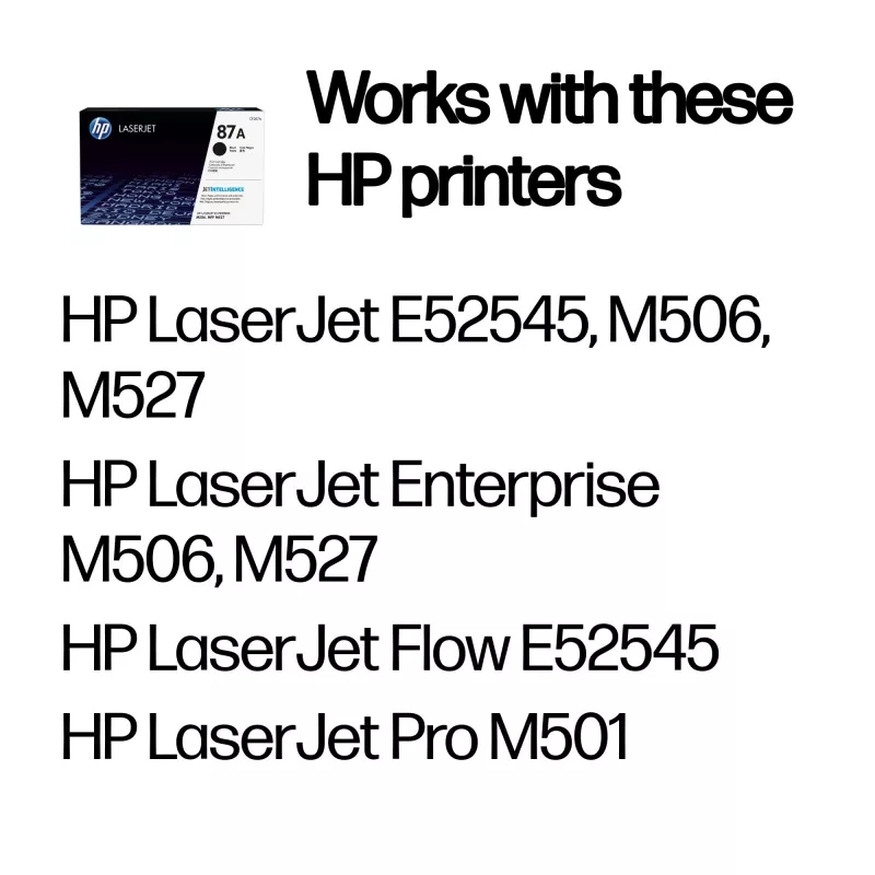 Toner HP 87A čierny originálna LaserJet 8550 strán čierny