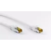 Sieťový kábel Goobay RJ45 patch kábel CAT 6A S/FTP 2 m biely