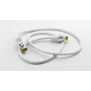 Sieťový kábel Goobay RJ45 patch kábel CAT 6A S/FTP 2 m biely