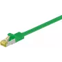 Sieťový kábel Goobay RJ45 patch kábel CAT 6A S/FTP 3m zelený